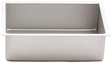 DECORA 0062645 Molde PROFESIONALE ANODIZADO Rectangular CM 30X40X10 H, Aluminio, Plateado, 30X40XH10CM