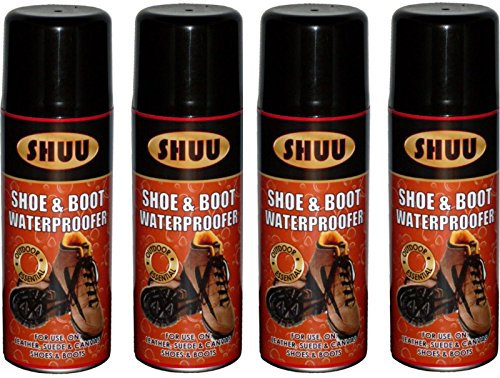 Shoe & Boot Waterproof Spray for Fabric Leather Shoes Camping Fishing Hiking (4)