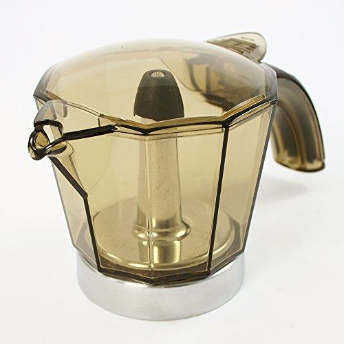 DeLonghi Krug Deckel 4 Tassen Moka Alicia EMK4 EMK42 EMK4.R
