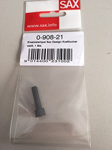 SAX Ersatzstempel | für SAX Design Kraftlocher weiß 15 mm, 150 Blatt