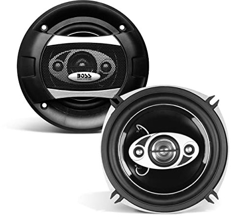 BOSS P55.4C enceinte de voiture 4-voies 300 W - Enceintes de voiture (4-voies, 300 W, 4 Ohm, 93 dB, 85 - 20000 Hz, 1,27 cm)