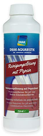 DRAK-Aquaristik Reinigungslösung auf Pepsinbasis - Proteinentferner 250 ml