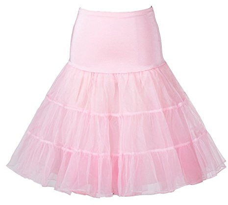 Boolavard 1950 Petticoat Reifrock Unterrock Petticoat Underskirt Crinoline für Rockabilly Kleid