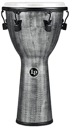 LP Latin Percussion Djembe World Beat FX Mechanically Tuned 12.5 Grau LP727G