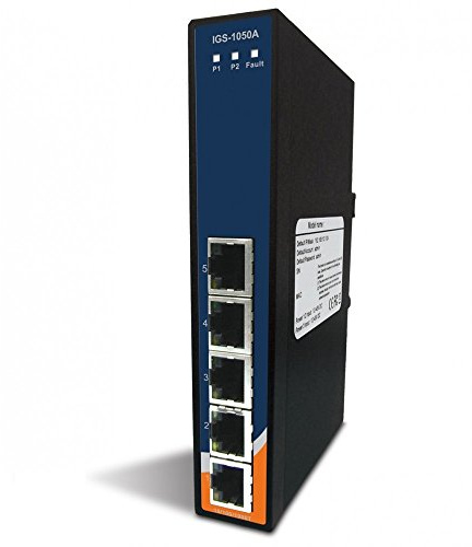 EMACHINE i-swhub ind-719 – Unmanaged Ethernet Switch Gigabit 5 Ports 10/100/1000Base-T (x) Slim