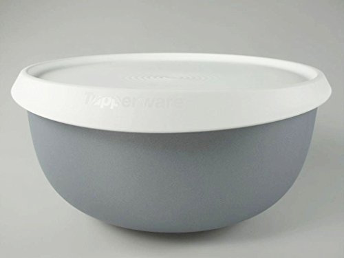 TUPPERWARE Natura 4,3 L silber weiß Rührschüssel Schüssel Servieren Ergonomica