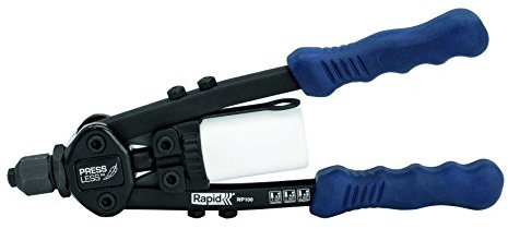 Rapid Blindnietzange RP100 Press Less, Profi, Leistungsstark, für ALU und Edelstahlniete von 3,2 - 4,8 mm