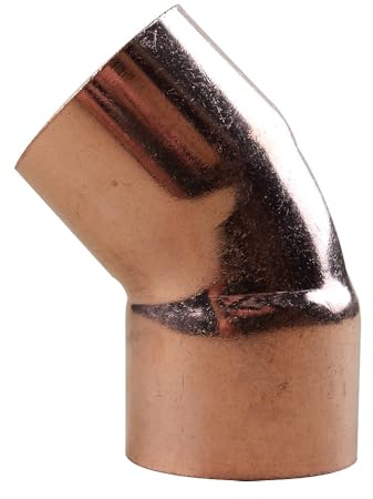 IBP Bänninger - Raccord Cuivre à souder - Coude Cuivre à souder FF 45° - Ø40