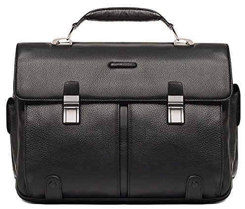 Piquadro Modus Cartella in pelle porta PC 15.6 a due scomparti