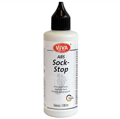 Viva Decor Abs Sock Stop Paint 82Ml-White