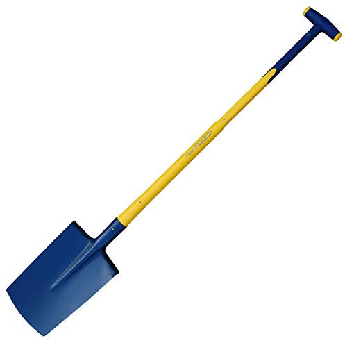 Outils perrin Senlis Légère Bêche Classique Emmanché Composite Trigripp Béquille 90, 28cm Largeur