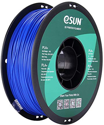 esun 1,75 mm PLA Pro (PLA +) 3D Drucker Filament 1 kg Spule (1), 19, Farben zu wählen