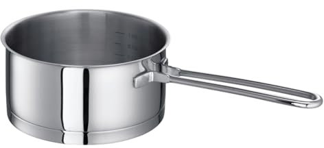 Schulte-Ufer Wega Stieltopf, Edelstahl, Silber, 16cm