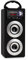 Beatfoxx Beachside BS-20BTS portabler Bluetooth-Lautsprecher - Tragbare Akku-Lautsprecherbox mit USB und SD-Anschlüssen - UKW-Radio, AUX-Eingang, Tragegriff und Fernbedienung - Silber