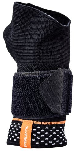 Manudyn Handgelenkbandage Links Größe M Schw.-col.