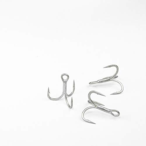 Seaspin Angelhaken Tès SW # 6, Triple Treble Pack, 6 Stück