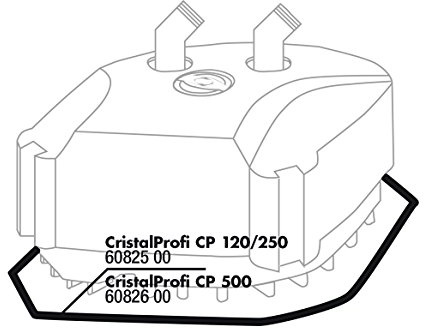 JBL M138689 Cp 120/250 Pump Head Rubber Gasket, 1000 g