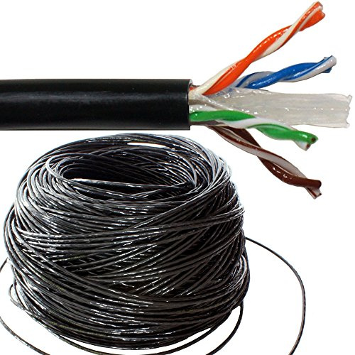50m CAT6 Outdoor Network Cable Reel/Drum - Copper - External Ethernet LAN UTP RJ45 - CableFinder