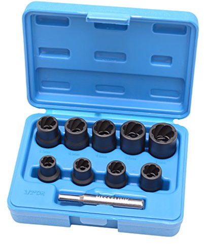 Hesselink® SN-300 Spezial-Schraubenausdreher-Set 1/2 10 tlg.