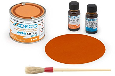 wellenshop Schlauchboot Reparaturset Adeco Orange
