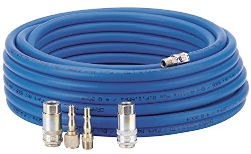 Draper Connect KIT Standard Air Tool Connection Kit, Blue, 1/4-Inch