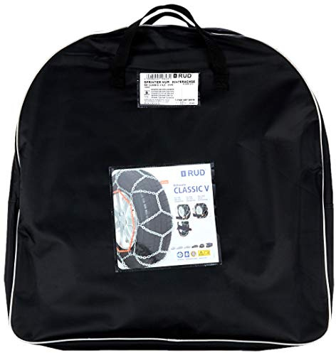 RUD 19643 Paar Schneeketten Kompatibel mit AUDI A6 Avant 4G5, 4GD, C7 205/80R16 215/75R16 215/80R15