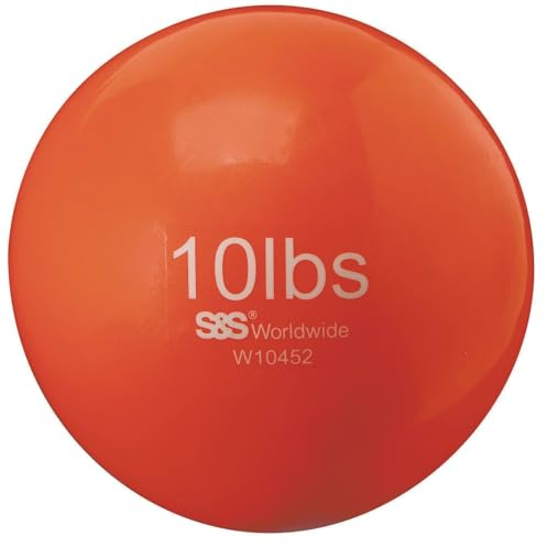 No-Bounce Medicine Ball, 10lb., 7.5, 10lb