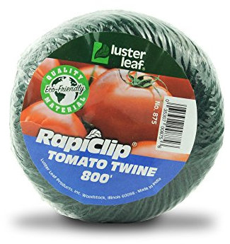 Luster Leaf Rapiclip Garden Tomato Twine-800 Foot Roll 875, Green