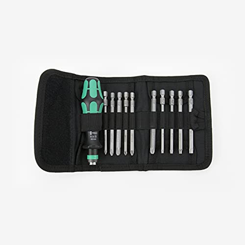 Wera Kompakt 41 Screwdriver Bit Holding Kit of 11 Pouch