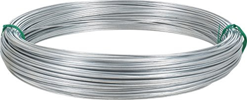 Hillman 122060 200' 16G GALV Wire, No Size, Silver, 200 Foot