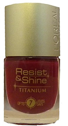 L'Oreal Resist & Shine Titanium Nail Polish - 603