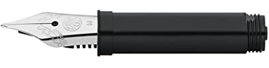 Kaweco Molla media con filettatura da 0,9 mm per penna stilografica I per bocchino, pennino di ricambio M in acciaio inox e plastica I Spare Nib 060 M Blank
