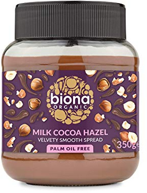 Biona Organic Milk Chocolate Hazelnut Spread 350g