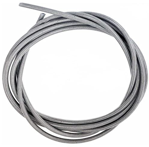 Hope Stainless Steel Braided Hose 1 Mtr - Silver Stainless , 1 mtr