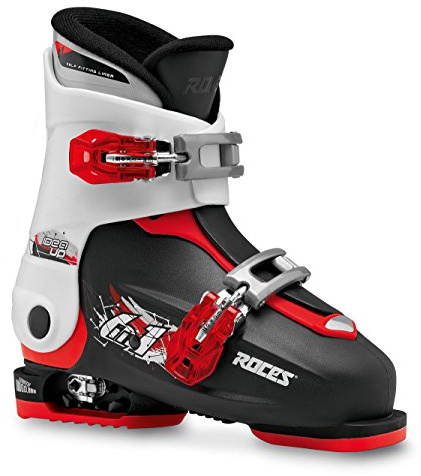 Botas de esquí Roces Idea, niños Unisex, Negro/Blanco/Rojo, MP 19.0-22.0