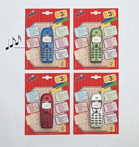 Theo Klein 4920 Cellulare Multi sound, Cellulare giocattolo a batteria con diversi suoni e luci lampeggianti, Dimensioni- 4 cm x 2,6 cm x 12,3 cm I Giocattoli per bambini dai 3 anni in su
