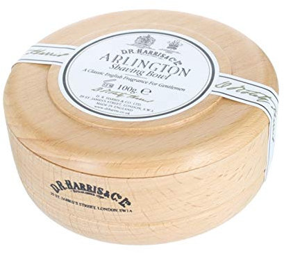 D.R. Harris - Arlington - Rasierseife im Holztiegel