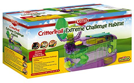 Kaytee CritterTrail Extreme Challenge Habitat for Pet Dwarf Hamsters, Gerbils or Mice