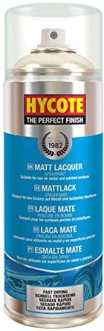 Hycote Peinture en spray laque mate, 400 ml