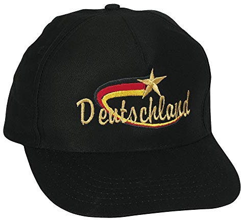 Fan-O-Menal Baseballcap mit Stick - DEUTSCHLAND - 68080 schwarz