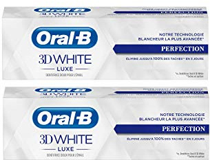 Oral-B 3D White Luxe Perfection 2 x 75ml