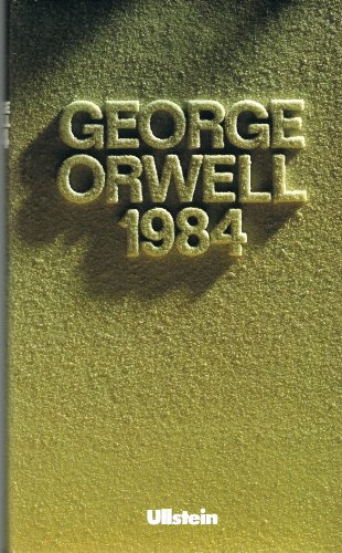 GEORGE ORWELL - 1984. Roman. Ins Dt. übertr. von Kurt Wagenseil
