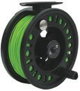 LARGE ARBOUR FLY REEL LOADED WITH FLOATING FLY LINE WF7