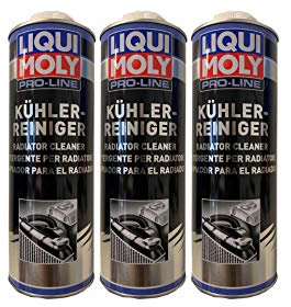 3X LIQUI Moly 5189 Pro-Line Kühler-Reiniger Kühlsystem Additiv 1L