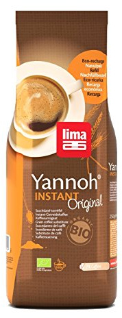 Lima Yannoh Instant Original File Refill - Senza caffeina Yannoh Solubile - Biologico e adatto ai vegani - 30 g