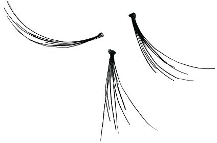 ARTDECO Permanent Individual Lashes - Künstliche Wimpern, Einzelwimpern zum längerfristigen Tragen - 1 Stück