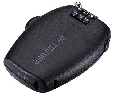 BBB Schlösser BBB Kabelschloss MiniCase BBL-53, schwarz, 1,6mmx670mm, 2.905.455.301