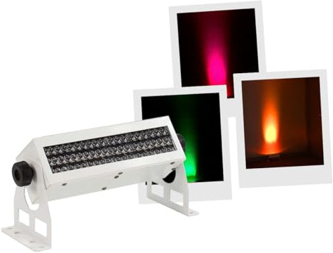 BoomToneDJ Baby Bar Projecteur à LEDs Blanc