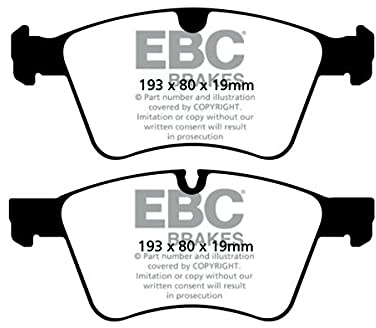 EBC Brakes DP61860 Greenstuff Garniture de Frein Série 6000