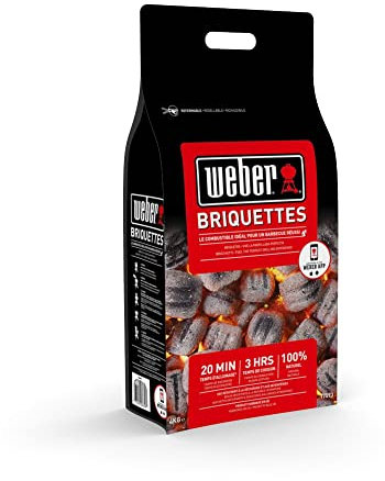Weber 17593-4 kg Borsa di bricchette